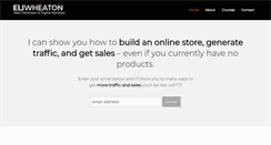 Desktop Screenshot of eliwheaton.com